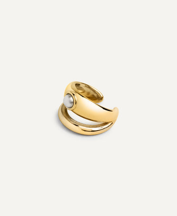 SCARLET EARCUFF 